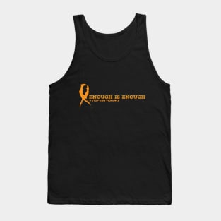 Enough is enough. Stop gun violence Tank Top